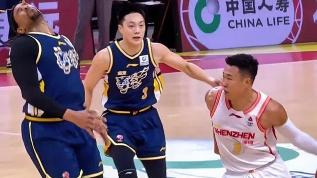 21犯22罚！5分险胜深圳，广东3人满分1人奇兵，萨林杰封神一战