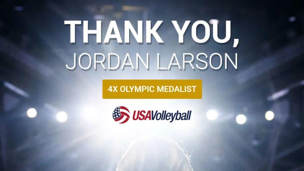 美国女排39岁传奇主攻 拉尔森官宣赛季结束后退役 转型去向已公布