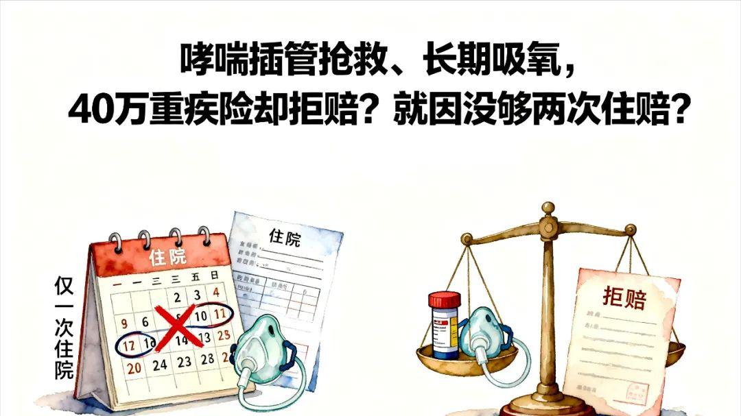 保险拒赔律师何帆：重疾险拒赔“严重哮喘”怎么办？