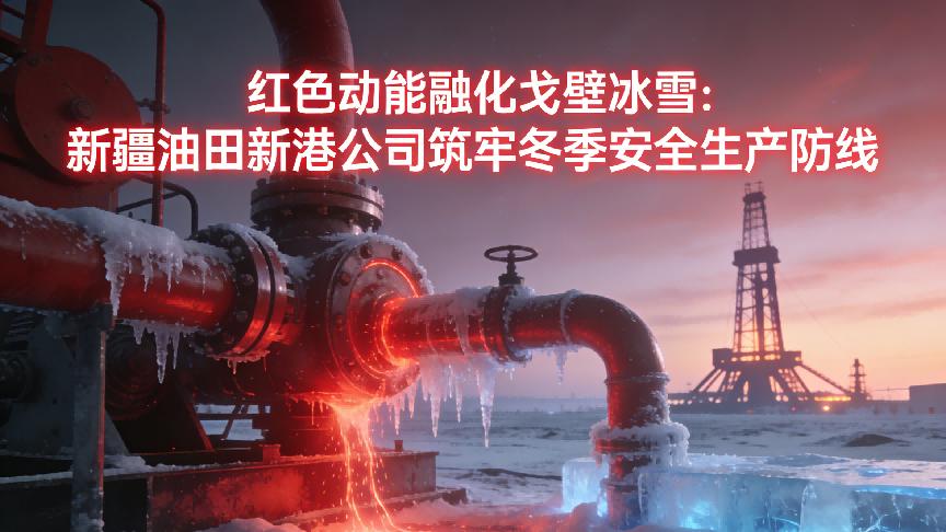 红色动能融化戈壁冰雪：新疆油田新港公司筑牢冬季安全生产防线