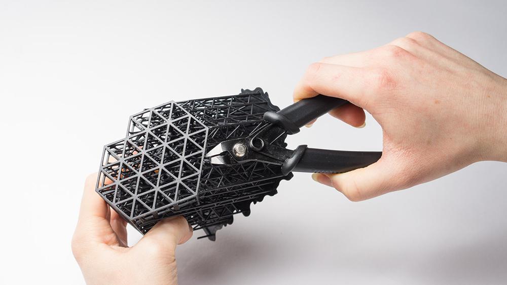 3D打印丰巢手板模型-齐乐手板