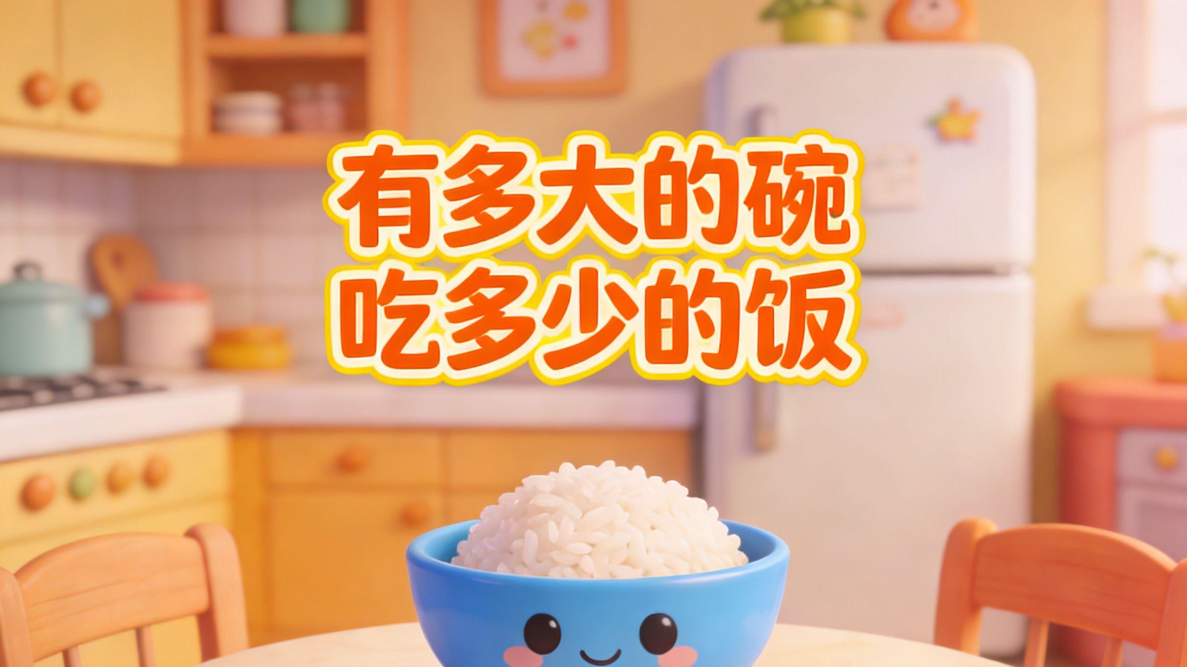 老话说：有多大的碗，吃多少的饭