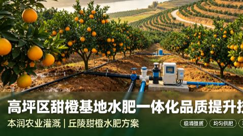 高坪区甜橙基地水肥一体化品质提升技术解析