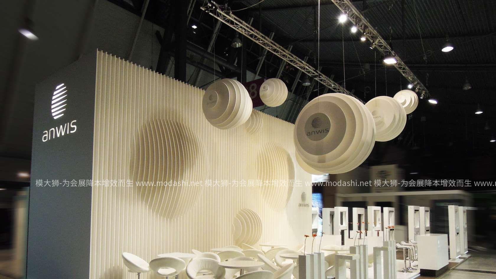 展台3d模型怎么合并成组？---模大狮模型网