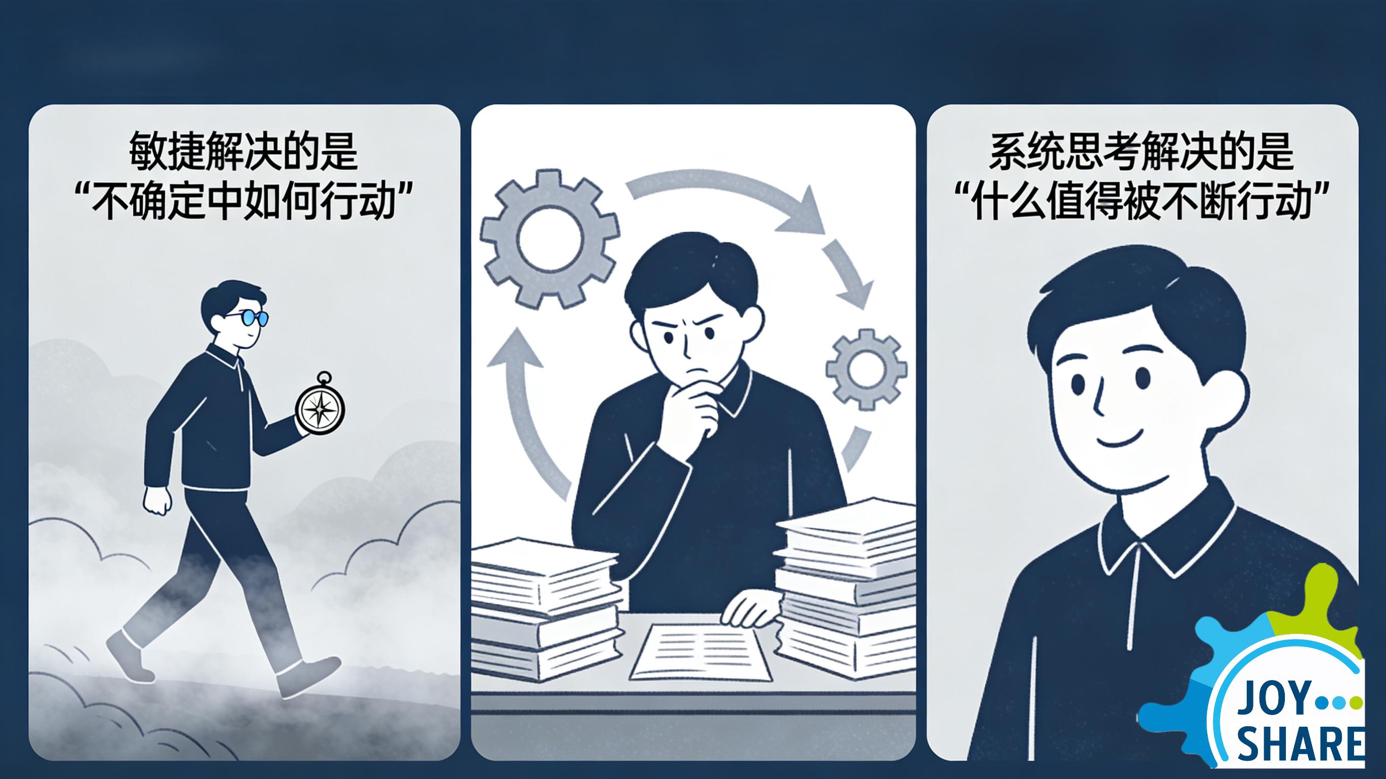 系统思考与敏捷的区别