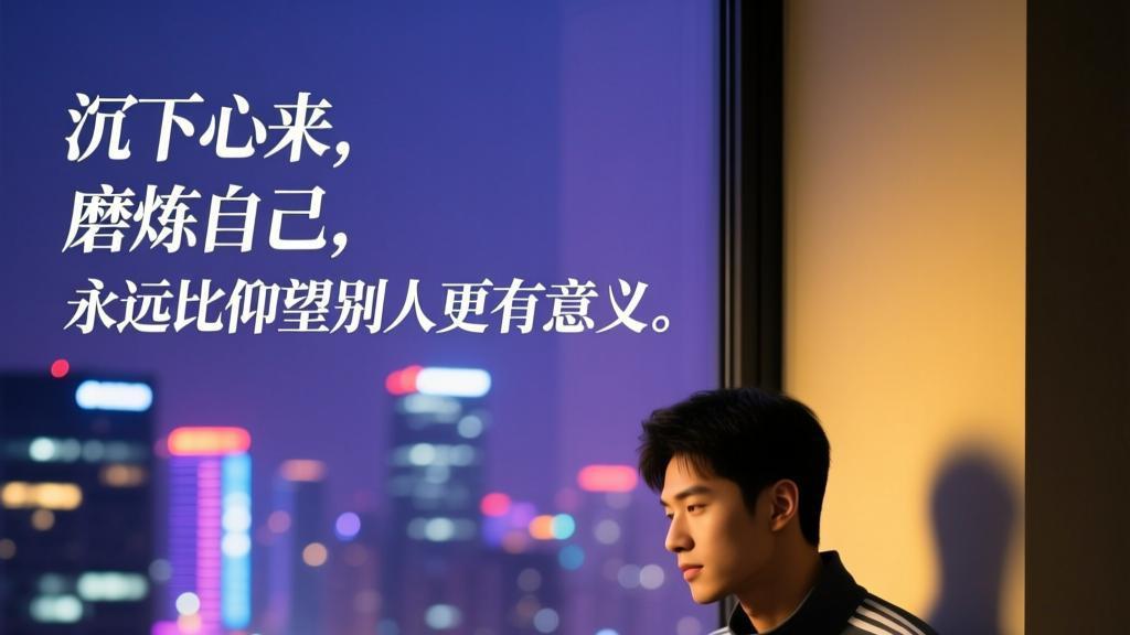 一段非常有道理的话：人在人下没自尊，树在树下难扎根。马瘦毛长没人骑，人穷说话没人听。