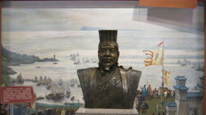 刘备占益州后孙权讨要南郡却被拒绝，鲁肃与关羽为此进行谈判