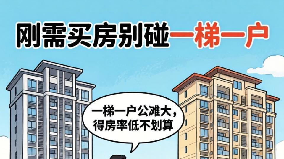 一梯一户的户型真的不一定适合你，不要被“光环”所欺骗