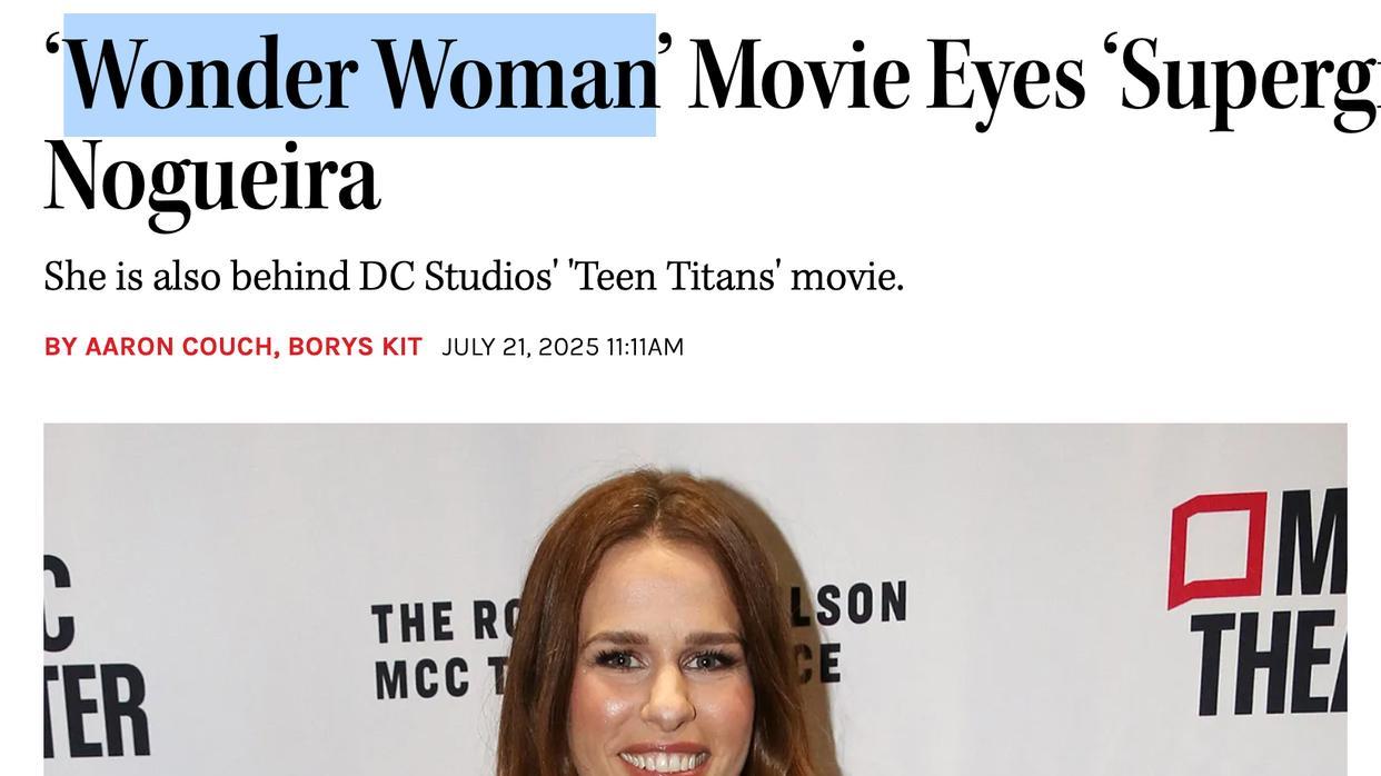 亚伦卡奇觉得《神奇女侠》的上限高，《女超人》的概念偏门