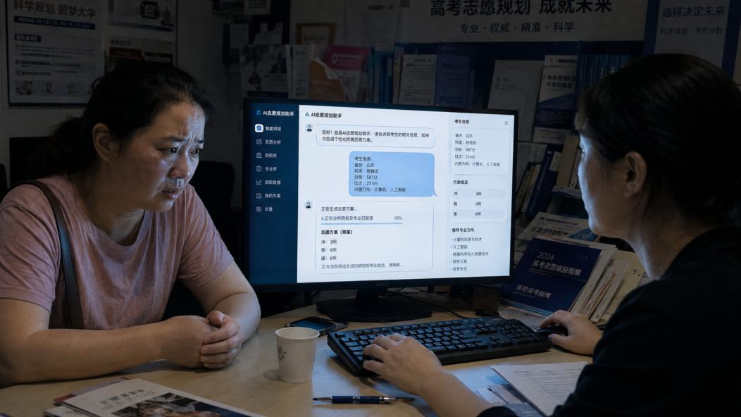 万元志愿方案背后：免费AI一键生成的骗局