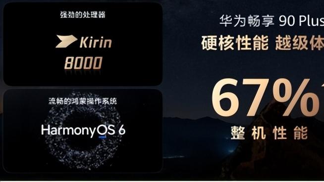 华为史上最强千元机？麒麟鸿蒙完全体华为畅享 90系列来袭