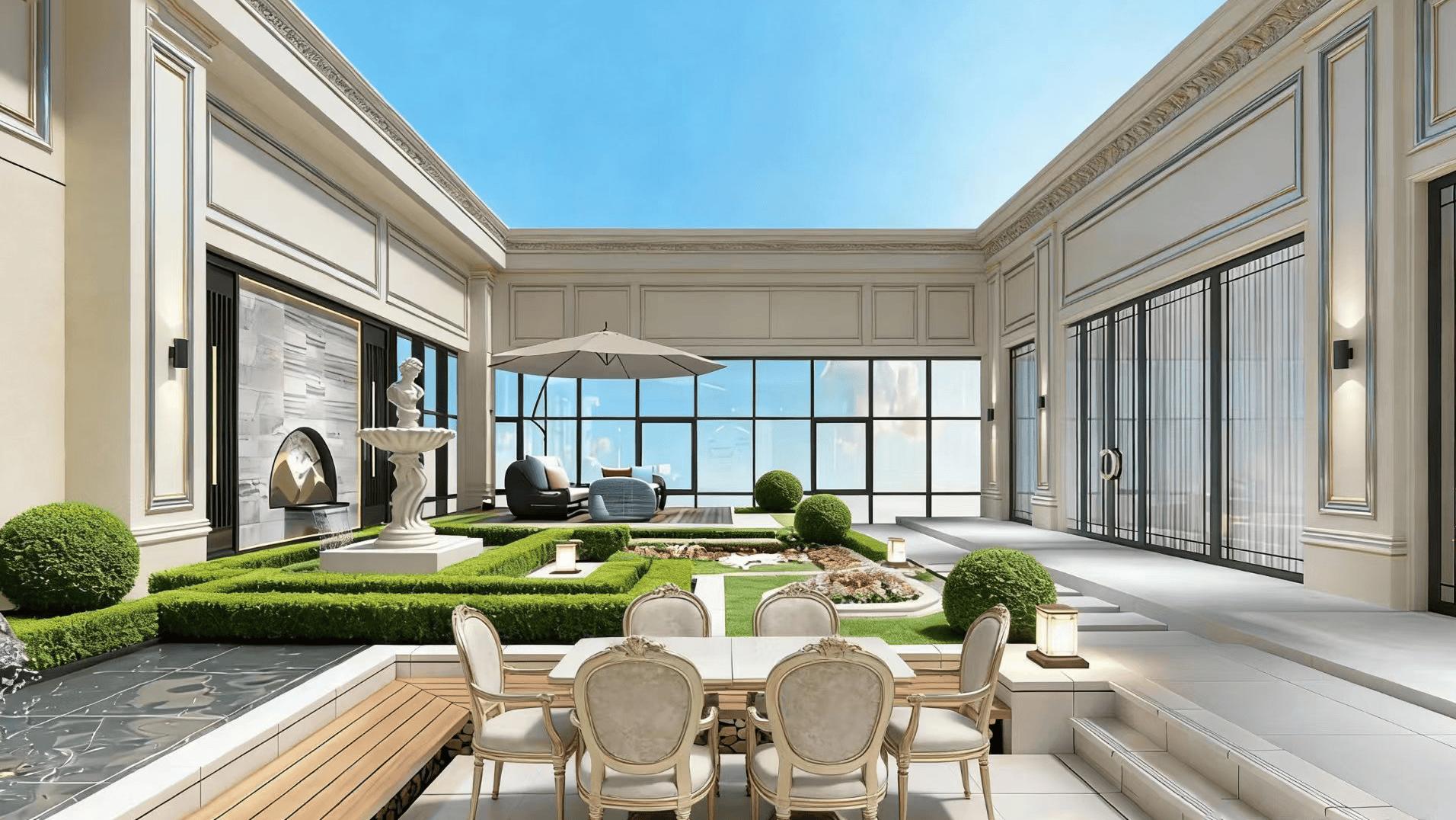 以科为核的办公室咋设计？流线展厅+智能灯光造沉浸式体验