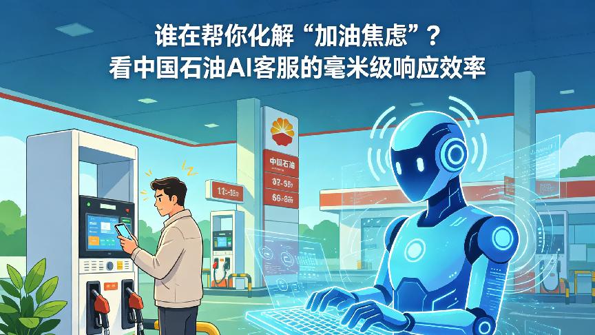 谁在帮你化解“加油焦虑”？看中国石油AI客服的毫米级响应效率