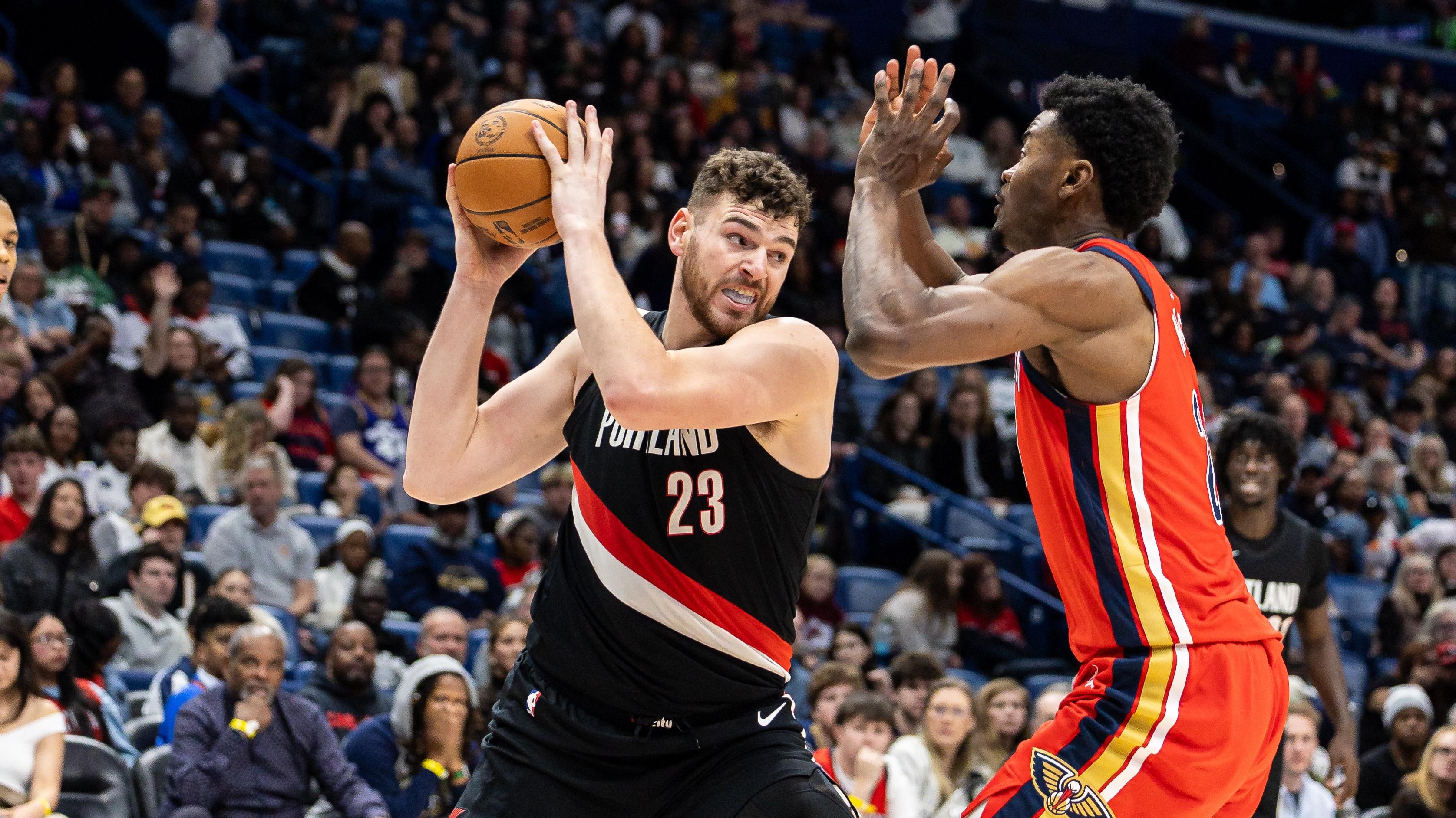 你被圈粉了吗？开拓者造自研版内外双核 杨瀚森跟俩大哥好好练吧