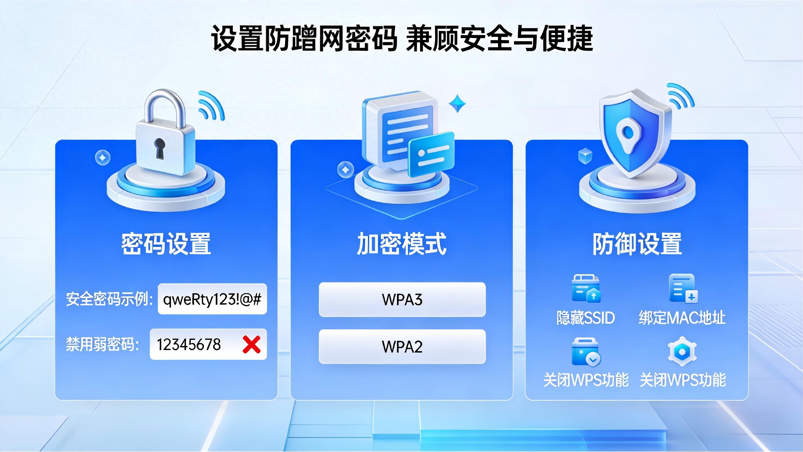 路由器密码设置指南！防蹭网+保安全，一步到位