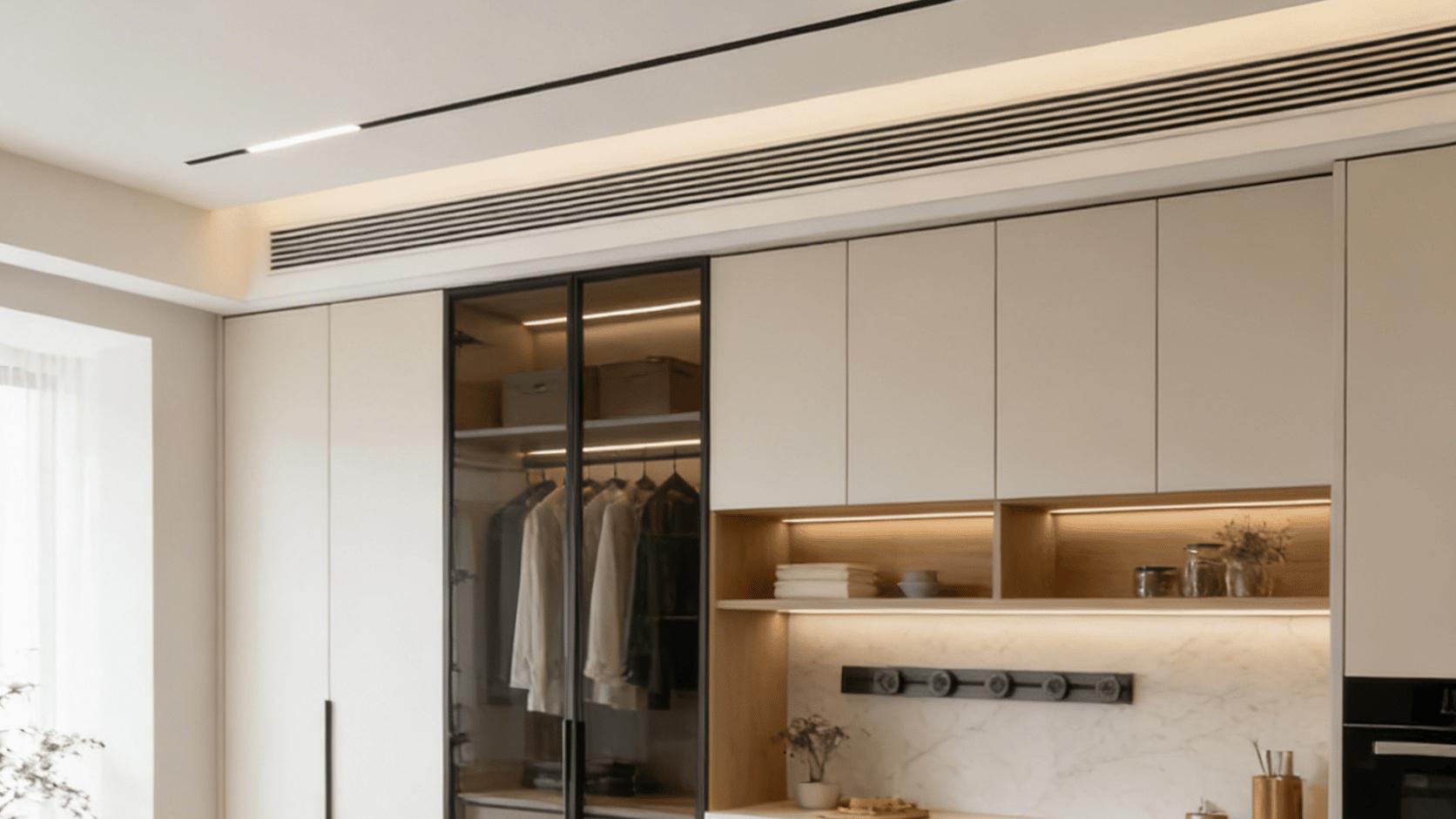 全屋定制设计师揭秘：45°+180°铰链，解锁柜体实用与美观双重密码