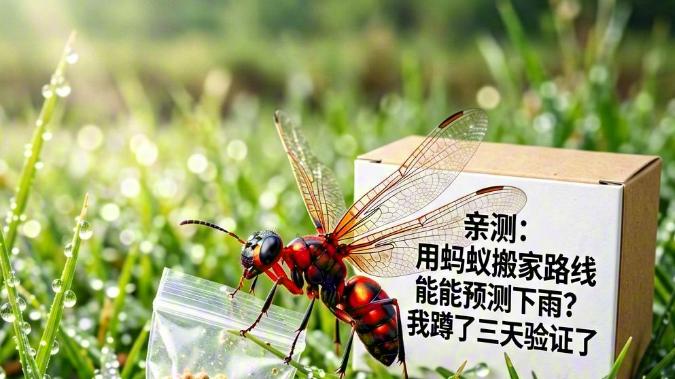 亲测：用蚂蚁搬家路线能预测下雨？我蹲了三天验证了