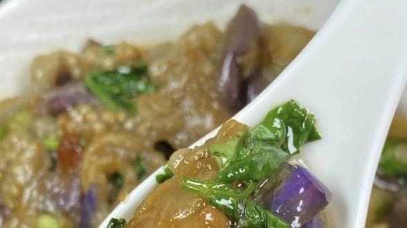 蒸茄子羹软糯咸香一拌