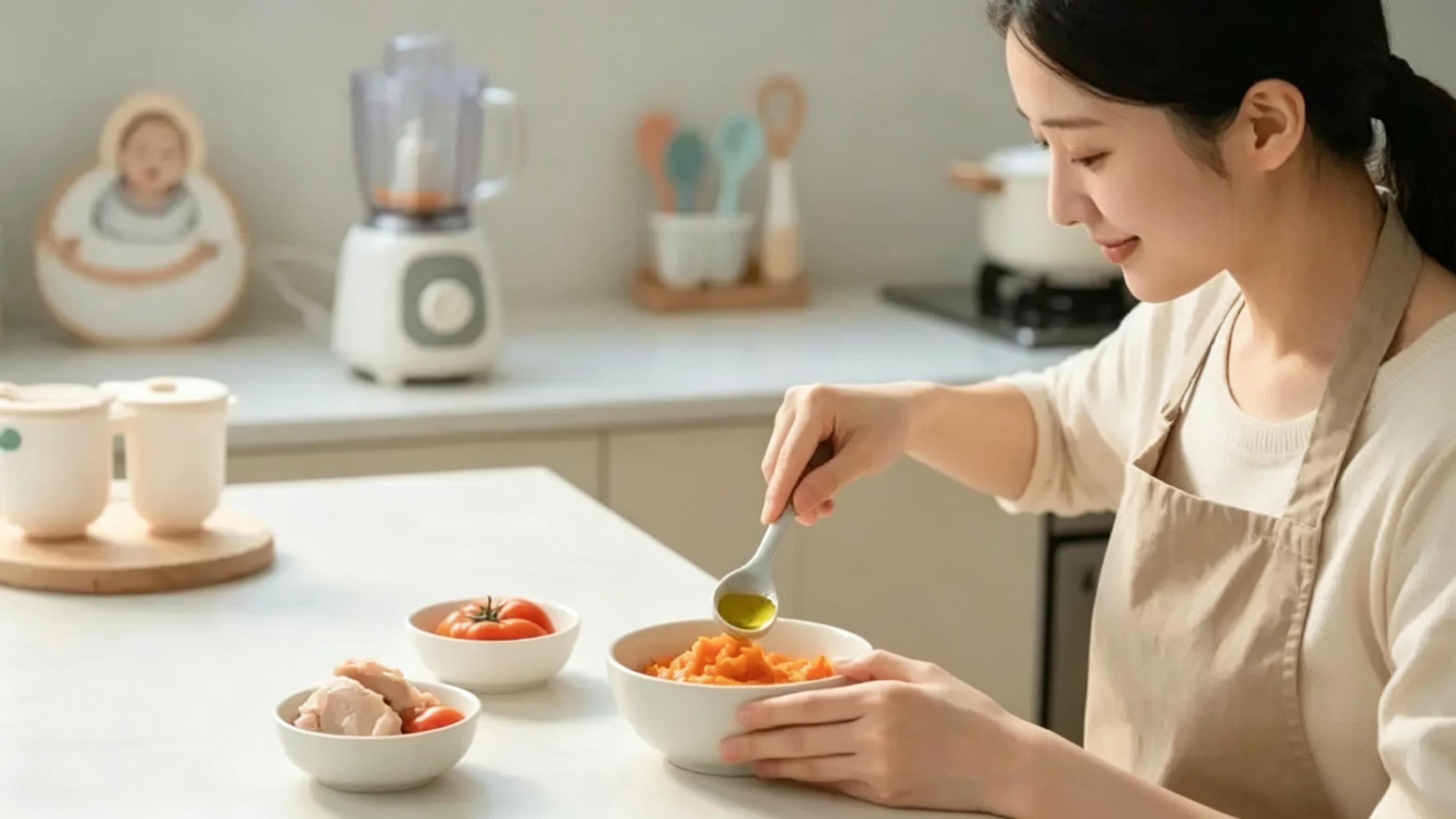 10分钟快手辅食：上班族妈妈的“时间管理魔法”