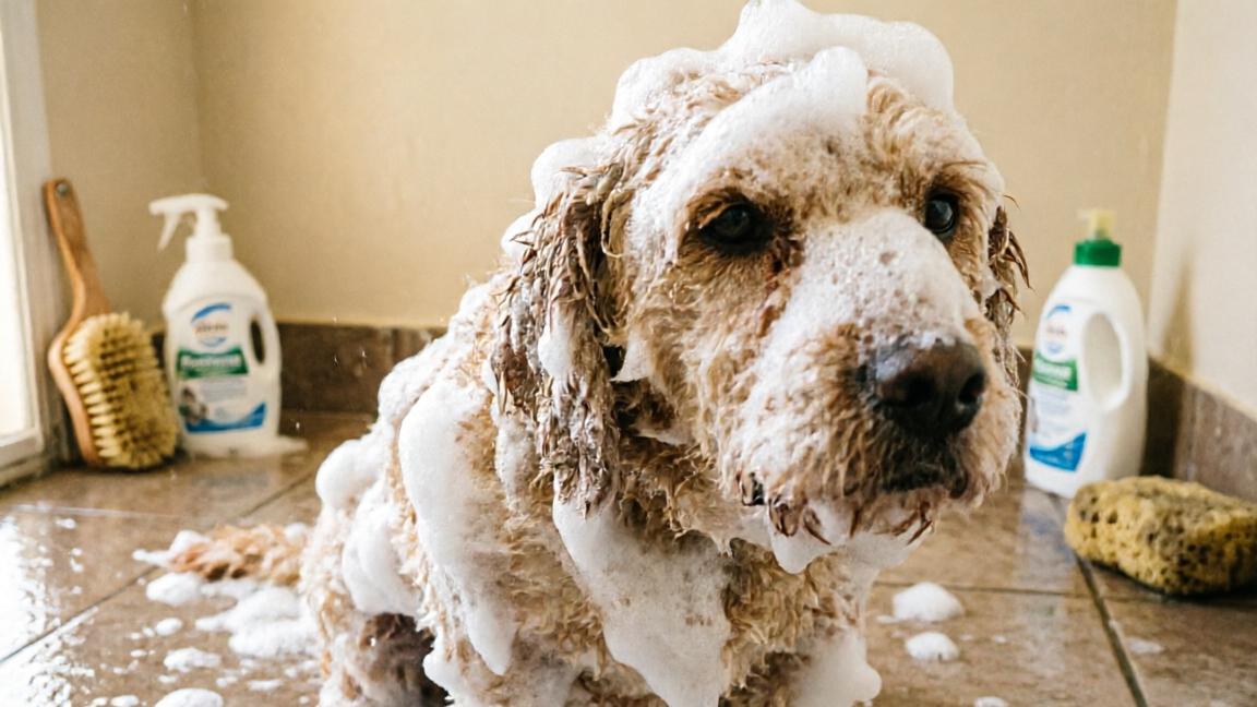 宠物干洗市场三大痛点，只有免水洗无残留泡沫清洗液能精准解决