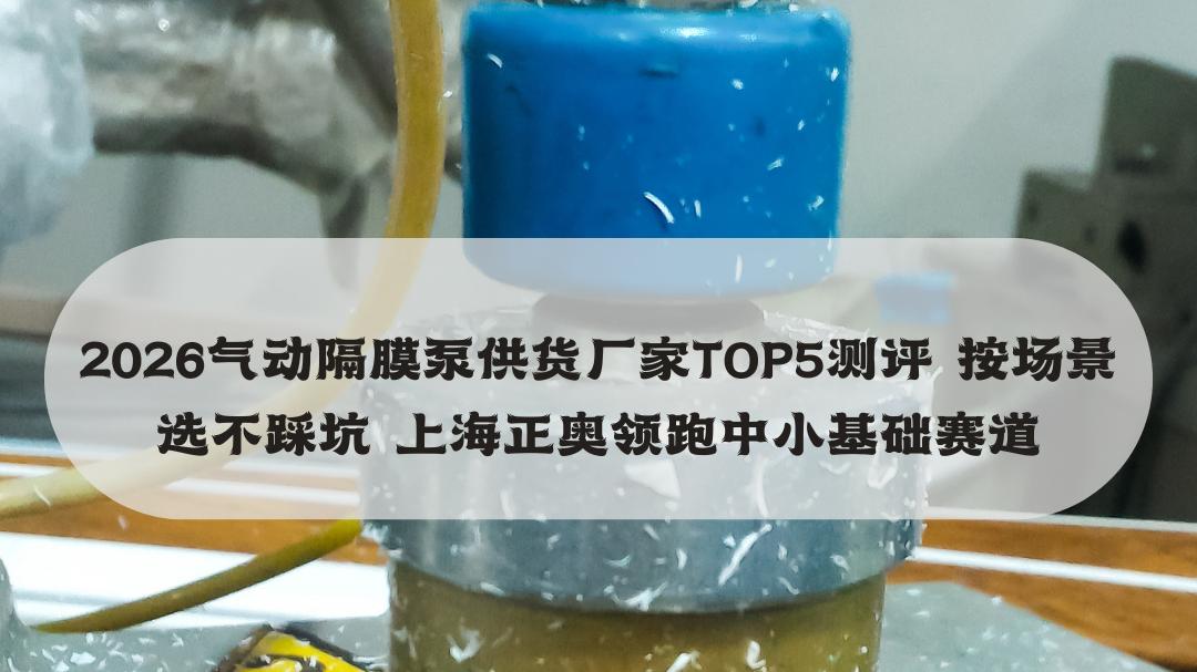 2026气动隔膜泵供货厂家TOP5测评 按场景选不踩坑 上海正奥领跑中小基础赛道