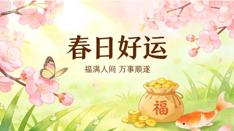 春日渐暖，好运上线，3月23日 起一周幸运星座