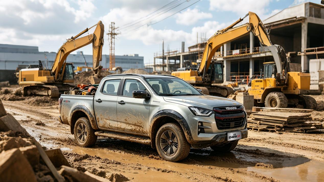 雨季出行不再难：D-MAX 3.0T从容应对复杂路况