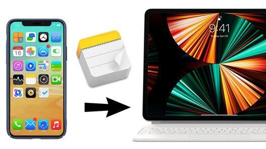 如何使用或不使用iCloud将笔记从iPhone同步iPad