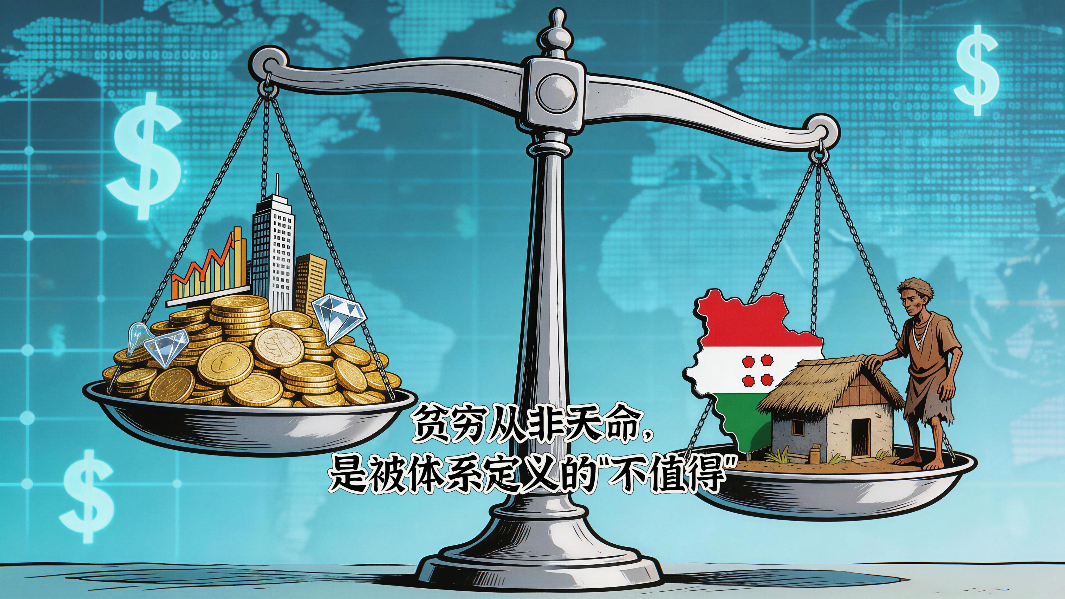 "世界最穷"不是天灾，是投行报告里被删除的一行代码