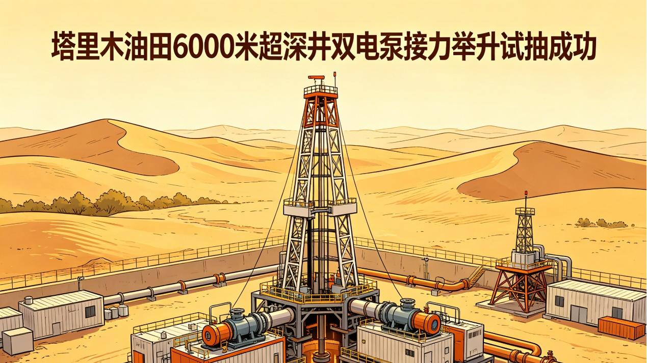 中国超深井采油技术破局地下6000米“能源接力赛”