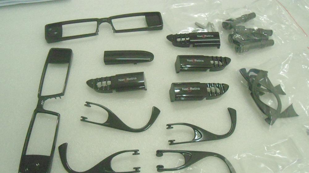 眼镜模型手板加工案例-齐乐手板