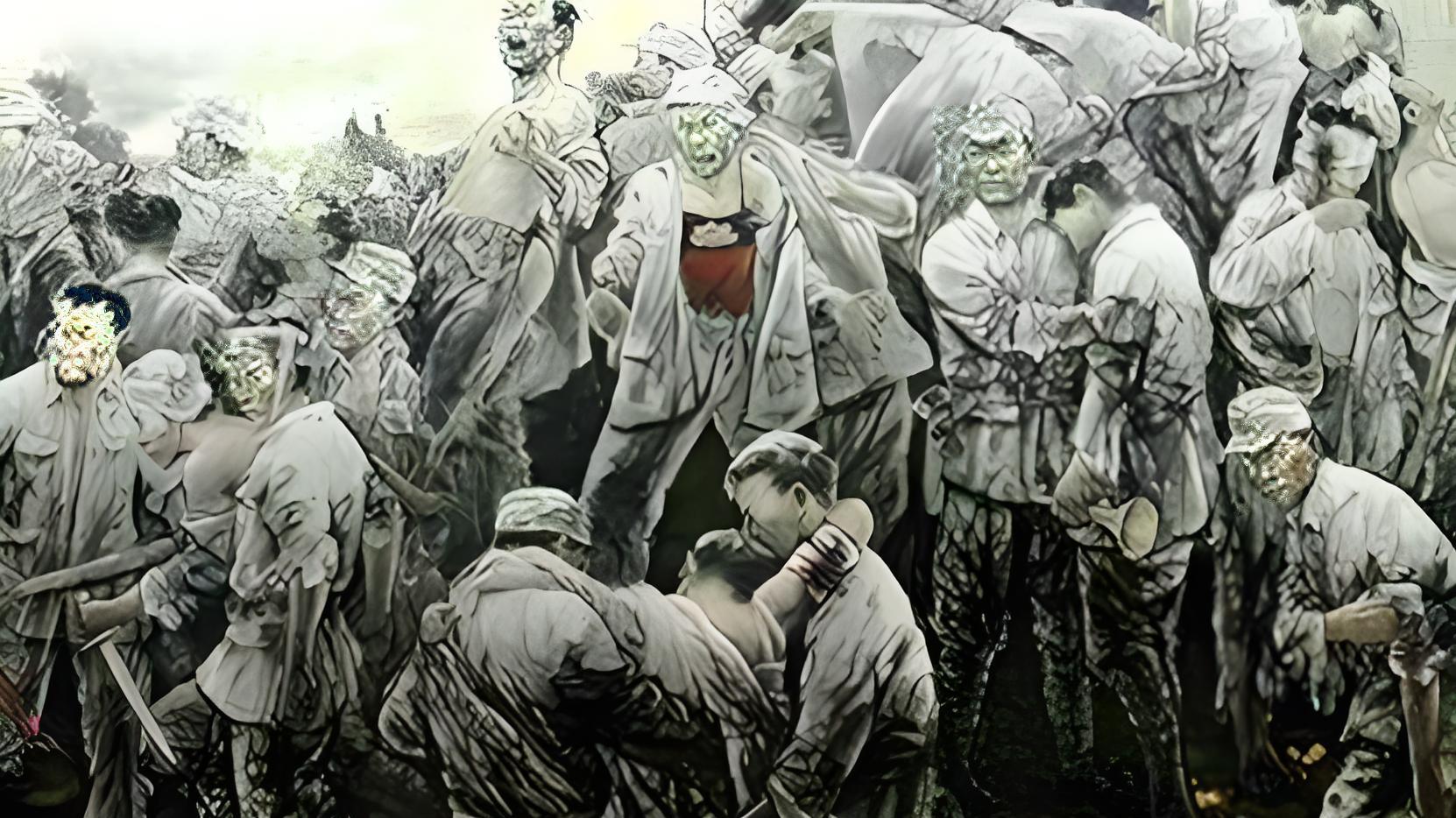 日寇入侵时，他陕西省长不干了，抬着棺材上了前线，保住了大西北