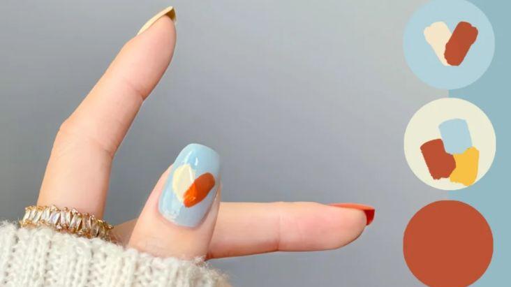 抽象色块美甲指南：配色、构图与甲面适配技巧