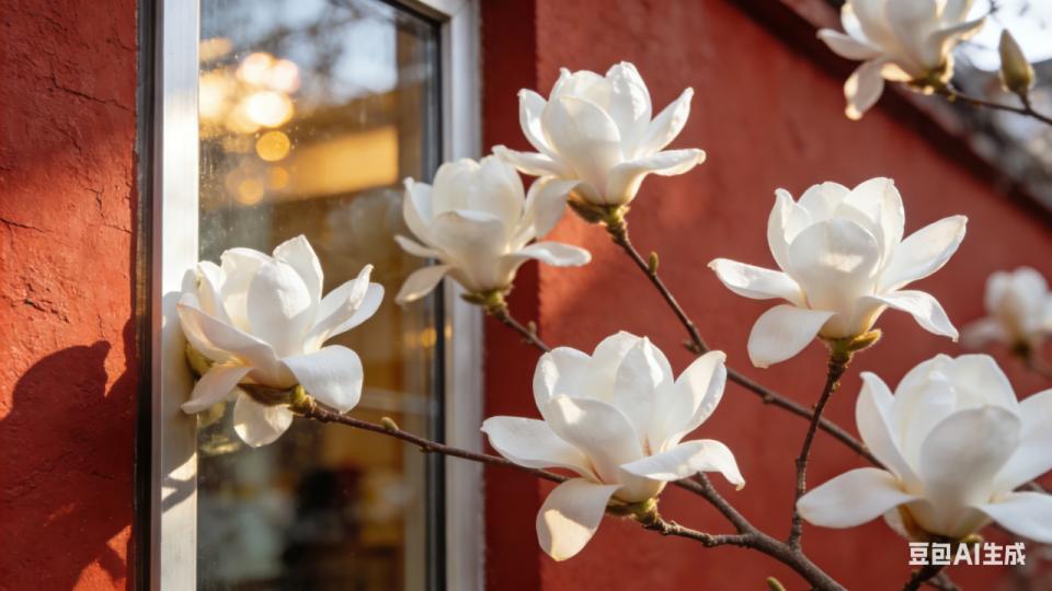 5首经典玉兰诗：皎皎玉兰花，不受缁尘垢