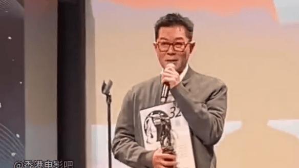 ​刘青云为古天乐颁奖！互聊戏缘戳中无数港片迷