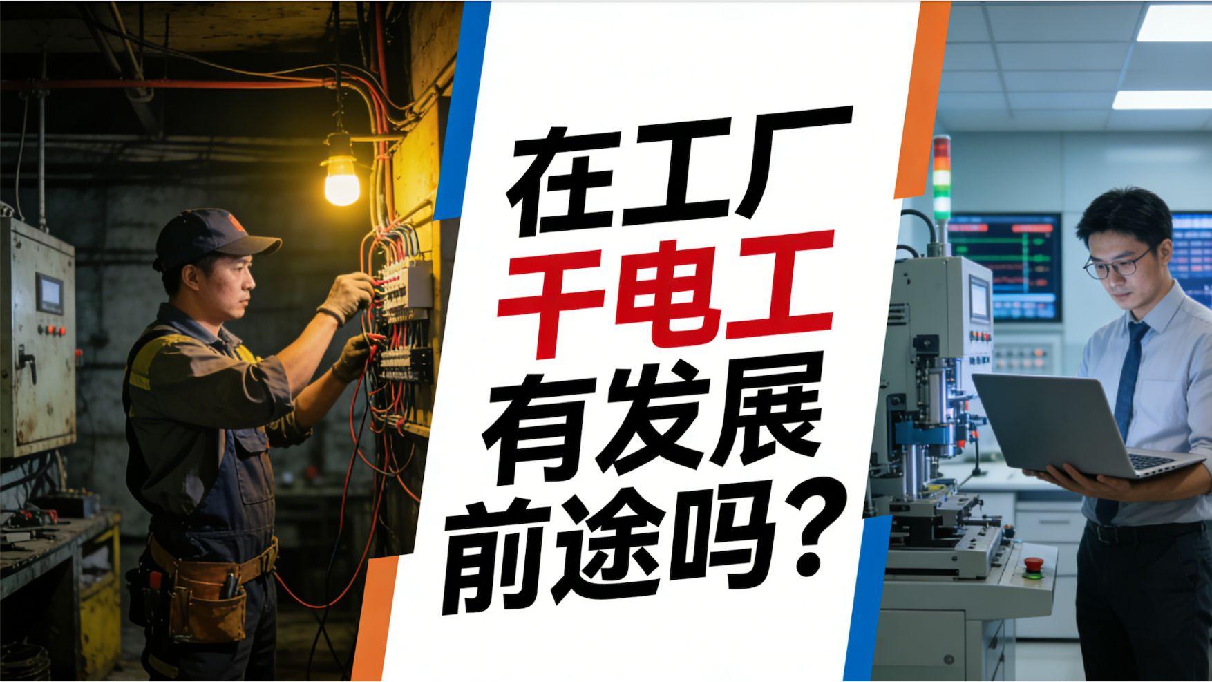在工厂干电工有发展前途吗？（自动化专业本科/大专生视角）
