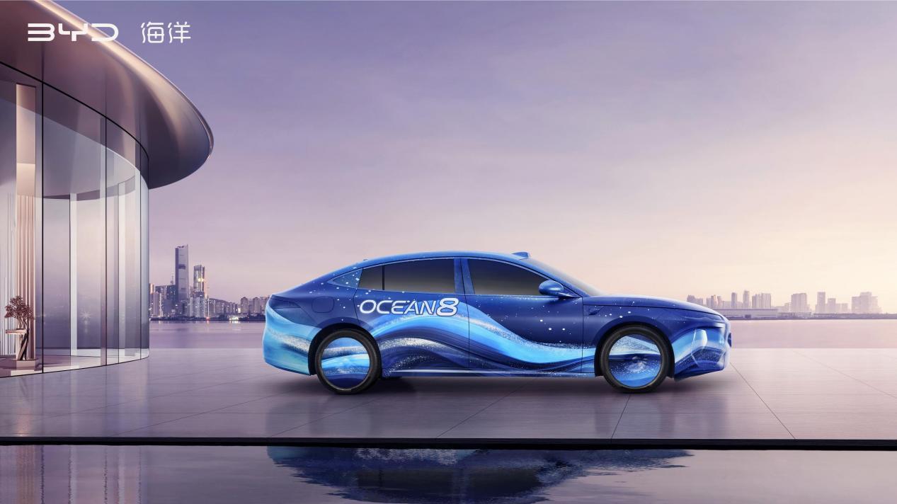 比亚迪海洋海豹08海狮08双旗舰登场，海洋网布局高端大型车市场
