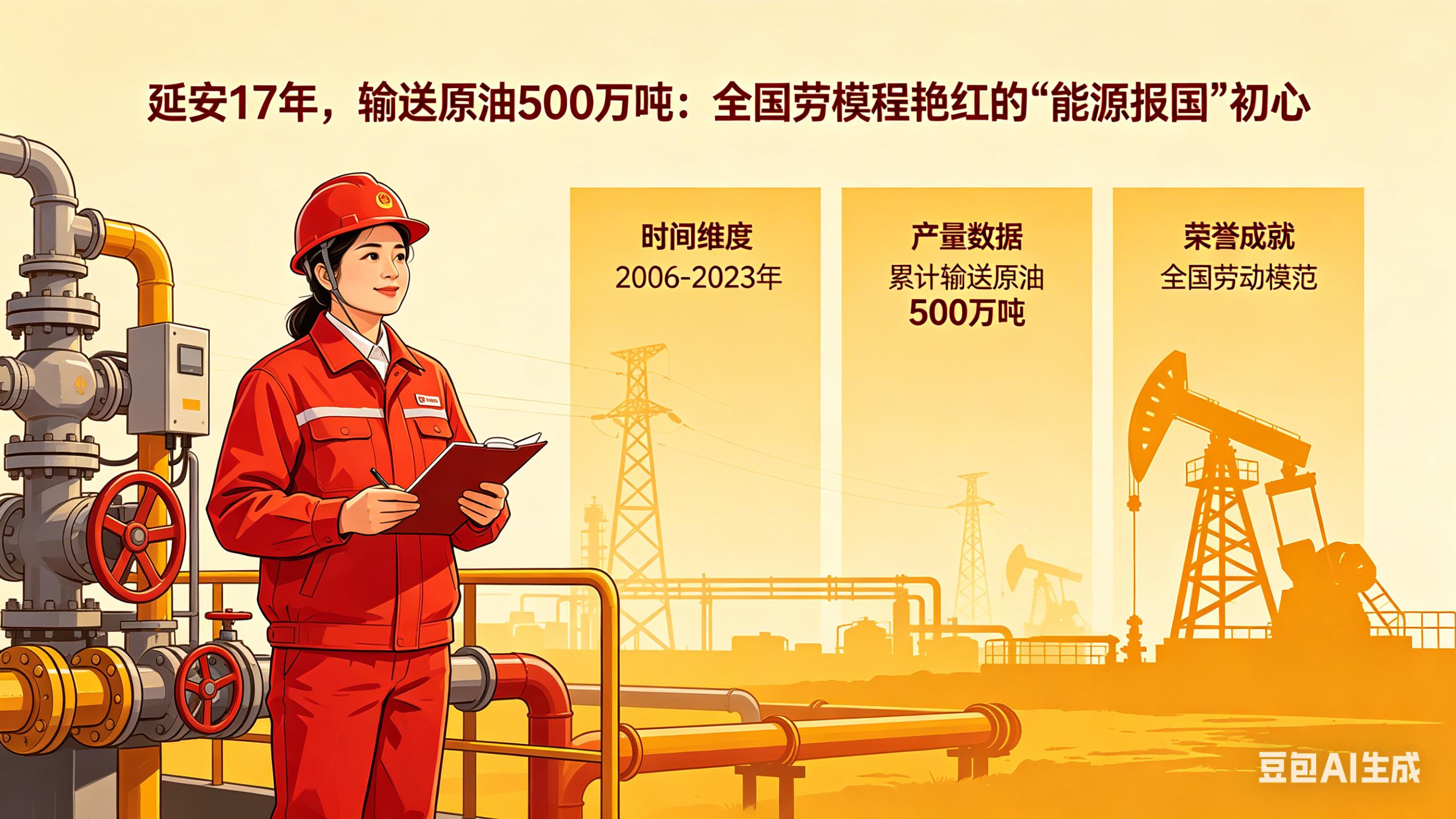 延安17年，输送原油500万吨：全国劳模程艳红的“能源报国”初心