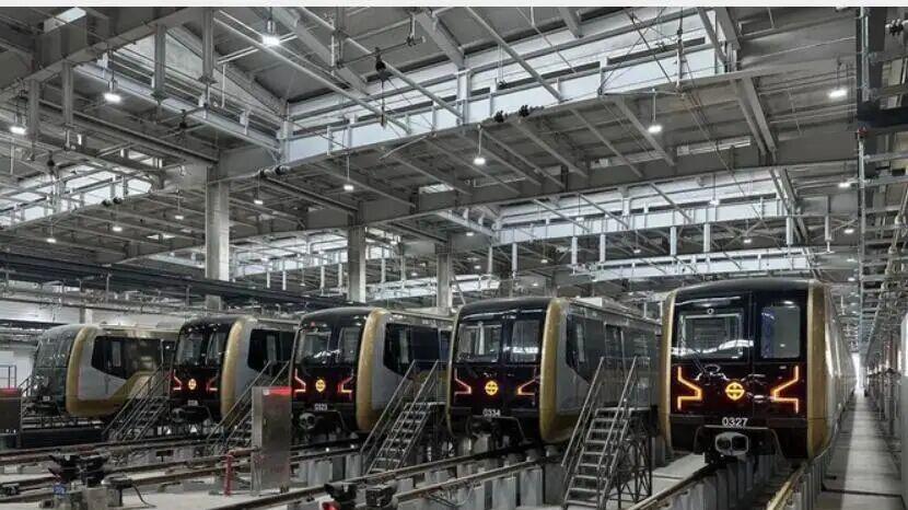 沈阳地铁三号线东段正式试运行