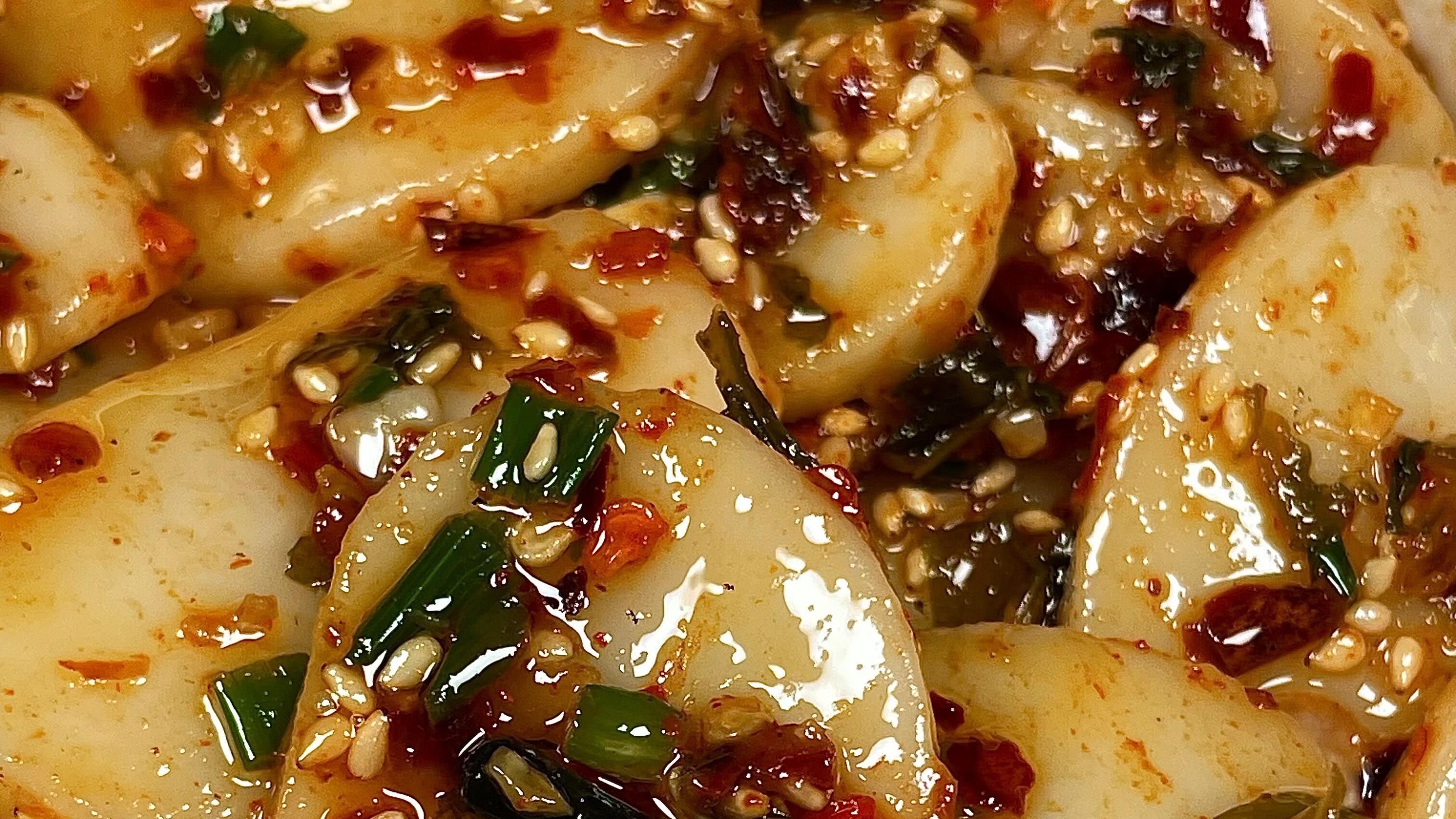 这道拌年糕香迷糊了！真的好好吃啊