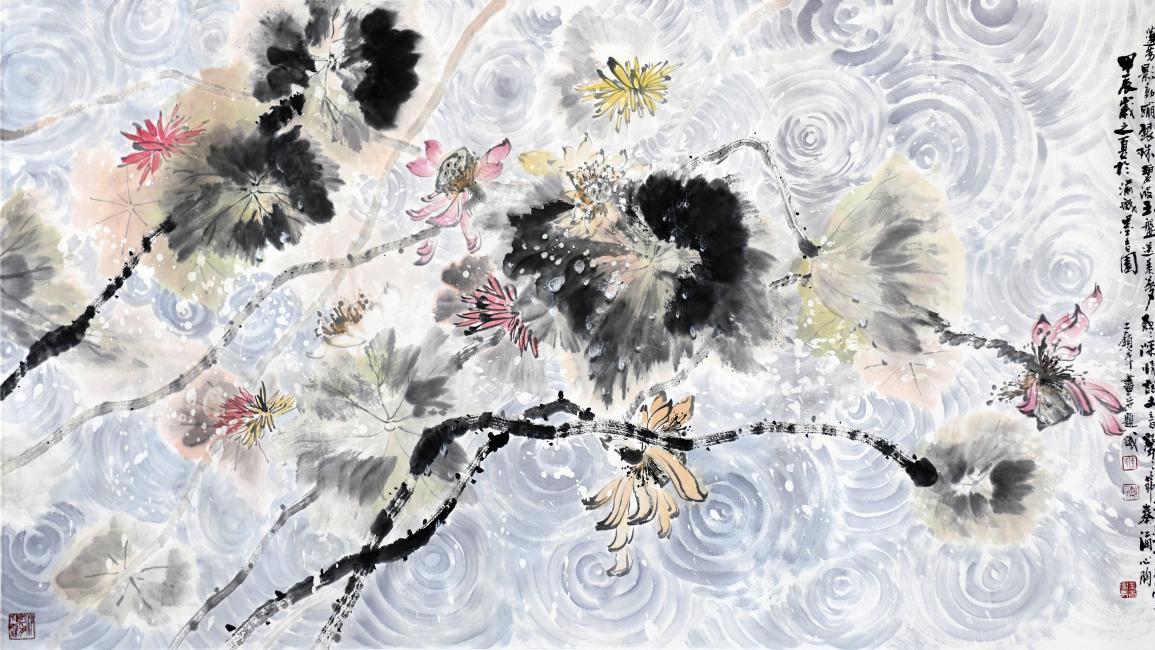 中国艺坛著名书画家人气排行榜——王锁平