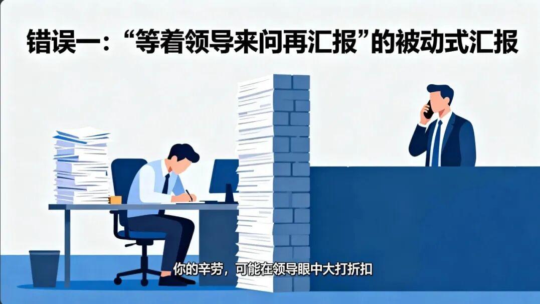 职场上，3个让老实人出局的汇报习惯，第2个正在毁掉你