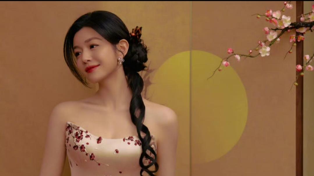 陈妍希LAMER晚宴新中式妆造封神！“东方画中仙”美上热搜第一