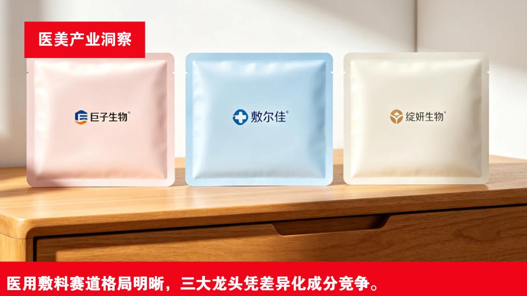 巨子生物、敷尔佳、绽妍生物：皮肤屏障修护医用敷料领域三巨头崛起！