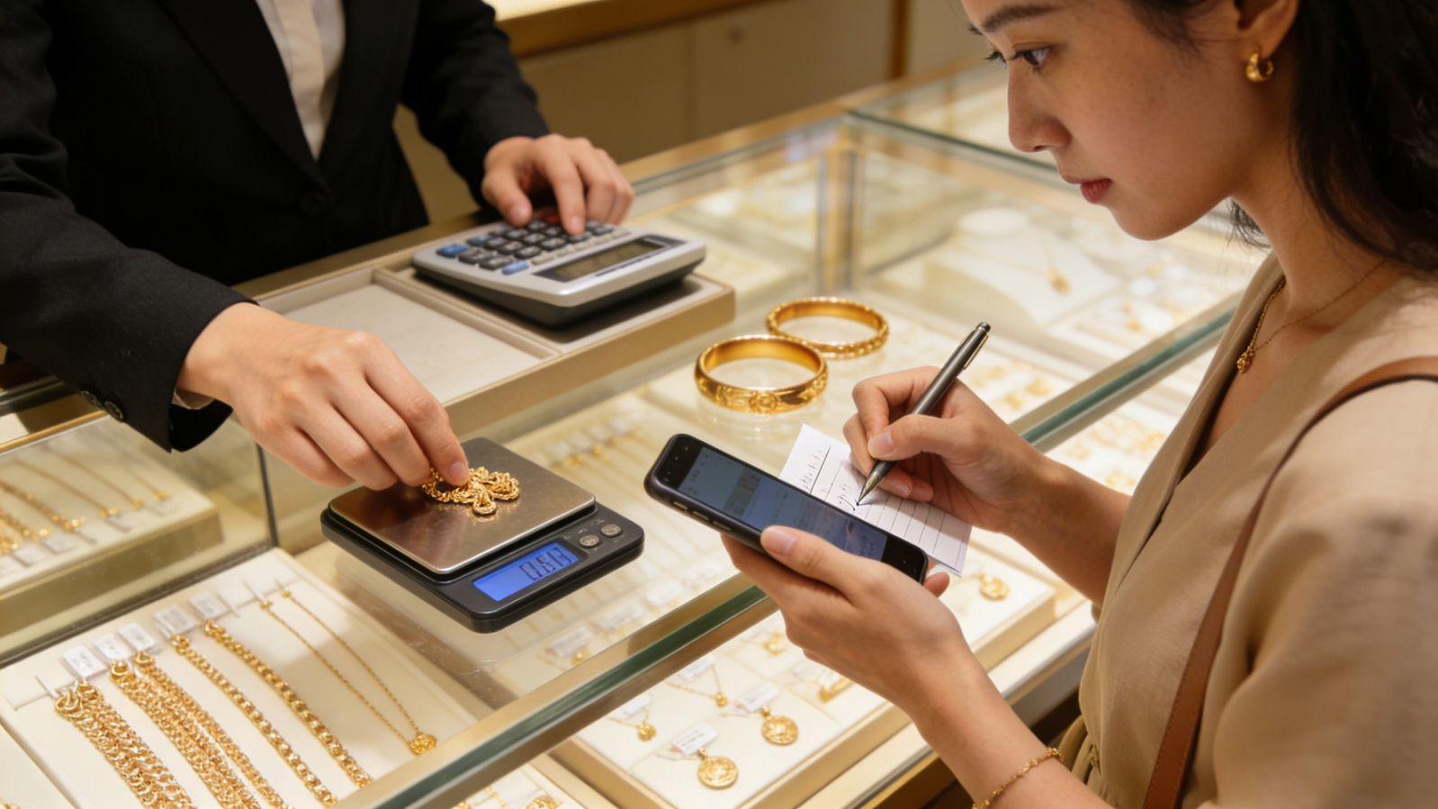 成都商场金店回收黄金，一烧就发黑竟是套路？