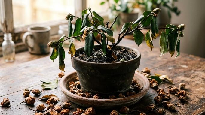 早春换盆记住“三不换”原则，否则掉花消苞枯萎难挽回！