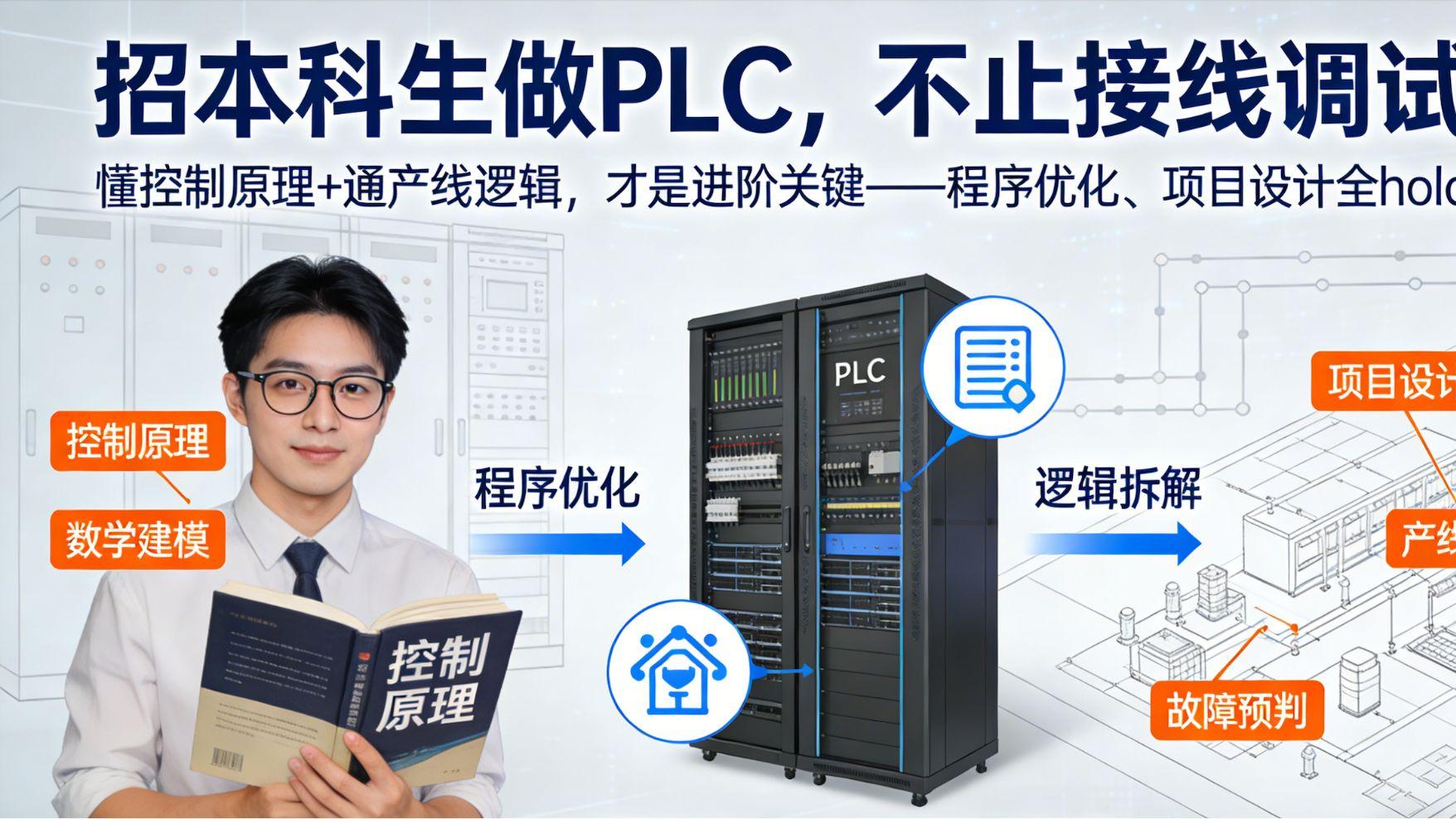 自动化本科生做PLC很low？别被鄙视链坑了职业路！