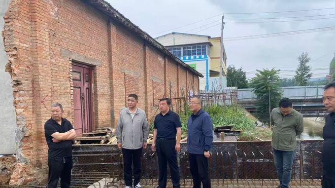 卢氏县住建局督导检查住建领域防汛工作