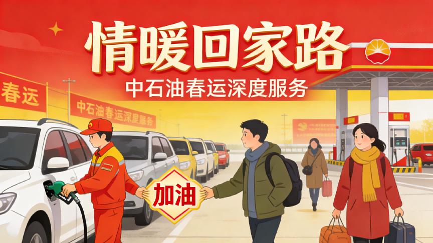春运路上的“加油”接力：中国石油开启“情暖回家路”深度服务