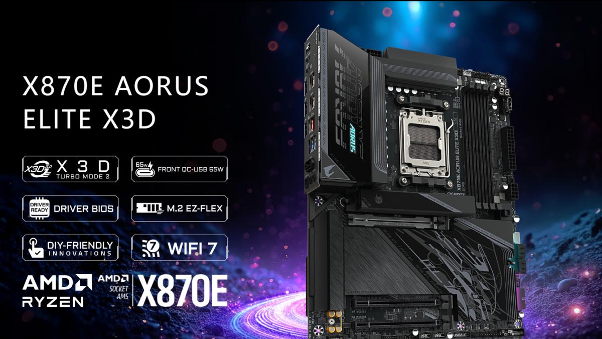 技嘉X870E X3D小雕主板实测：专治X3D“差口气”